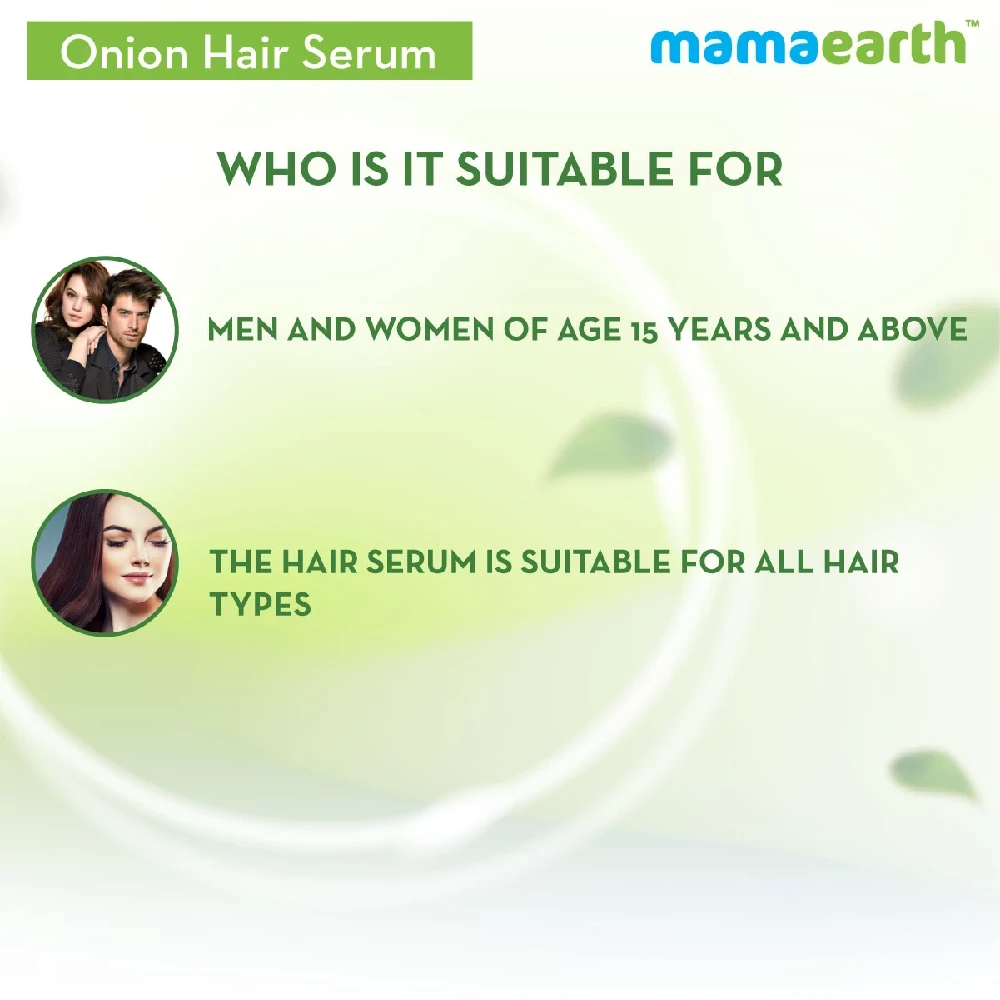 Onion Hair Serum with Onion and Biotin for Strong, Frizz-Free Hair, 100 ml-5.webp